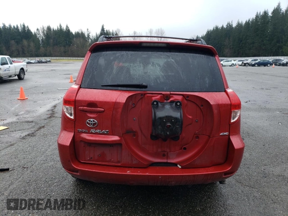 2006 Toyota RAV4 with VIN JTMBK33V165009720, listed as a Copart auction lot 41503535 with 358,747 mi miles and Salvage Title. Bid and sale history available at carsss.com. Image 6.