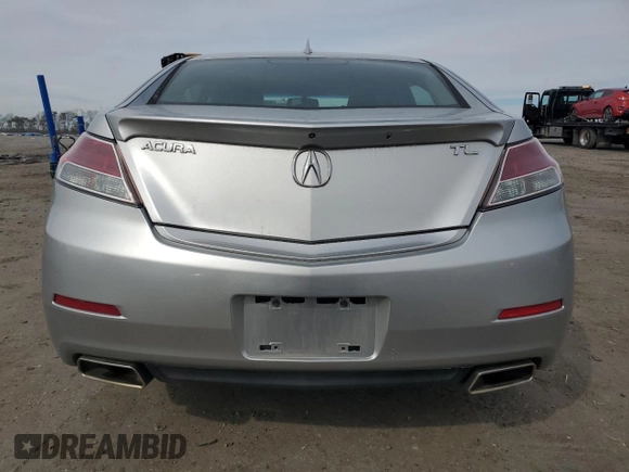 2012 Acura TL Tech Auto with VIN 19UUA8F56CA027249, listed as a Copart auction lot 49884255 with 158,519 mi miles and Salvage Title. Bid and sale history available at carsss.com. Image 6.