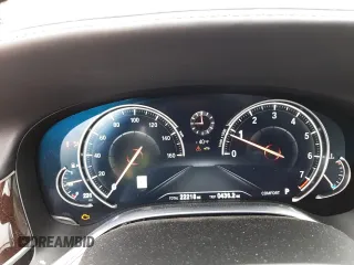 2016 BMW 7 Series 750i xDrive with VIN WBA7F2C5XGG419116, listed as a Copart auction lot 74141363 with 22,218 mi miles. Bid and sale history available at carsss.com. Image 9.