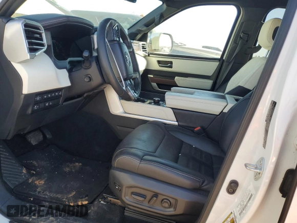 2022 Toyota Tundra Capstone Hybrid with VIN 5TFVC5DB5NX010169, listed as a Copart auction lot 47252305 with 68,771 mi miles and Clean title. Bid and sale history available at DreamBid. Image 7.