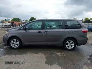 2015 Toyota Sienna L with VIN 5TDZK3DC8FS678539, listed as a IAAI auction lot 42115498 with 111,417 mi miles and . Bid and sale history available at DreamBid. Image 14.