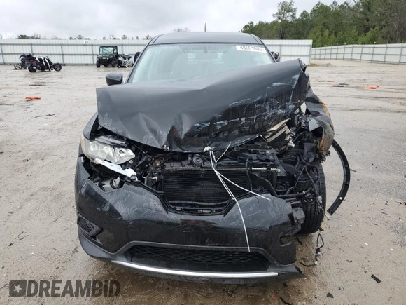 2016 Nissan Rogue S with VIN KNMAT2MT4GP709916, listed as a Copart auction lot 48661605 with 0 mi miles and Salvage Title. Bid and sale history available at carsss.com. Image 5.
