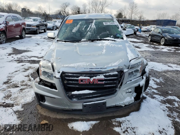 2017 GMC Terrain SLE with VIN 2GKFLSEKXH6291962, listed as a Copart auction lot 86715484 with 76,692 mi miles and Salvage Title. Bid and sale history available at DreamBid. Image 5.