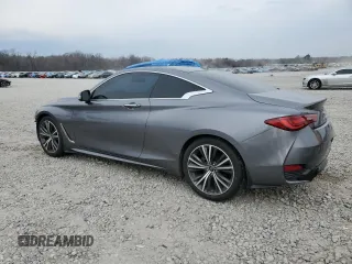 2022 Infiniti Q60 Luxe with VIN JN1EV7KK9NM600484, listed as a Copart auction lot 47219575 with 28,091 mi miles and Salvage Title. Bid and sale history available at carsss.com. Image 2.