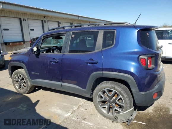 2017 Jeep Renegade Latitude z VIN ZACCJBBB5HPF56069, wystawiony jako Copart lot #74359274 z przebiegiem 153 998 mil mil oraz Nie do naprawy. Historia ofert i sprzedaży dostępna na DreamBid. Obrazek 2.