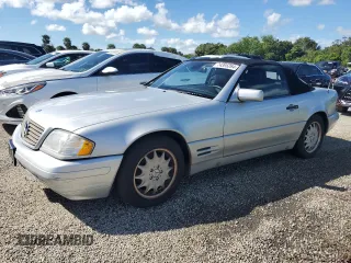 1997 Mercedes-Benz SL-Class with VIN WDBFA67F4VF155013, listed as a Copart auction lot 74395264 with 0 mi miles and Non Repairable. Bid and sale history available at carsss.com. Image 1.