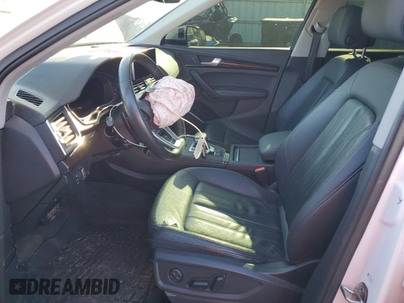 2020 Audi Q5 Premium Plus with VIN WA1BNAFYXL2032650, listed as a Copart auction lot 50775665 with 44,100 mi miles and Salvage title. Bid and sale history available at DreamBid. Image 7.