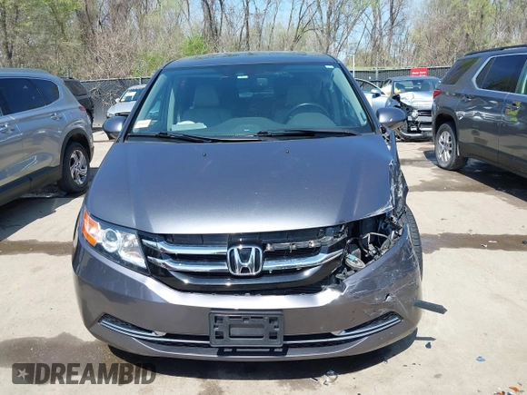 2014 Honda Odyssey EX-L with VIN 5FNRL5H64EB100941, listed as a IAAI auction lot 41918845 with 175,748 mi miles and . Bid and sale history available at DreamBid. Image 12.