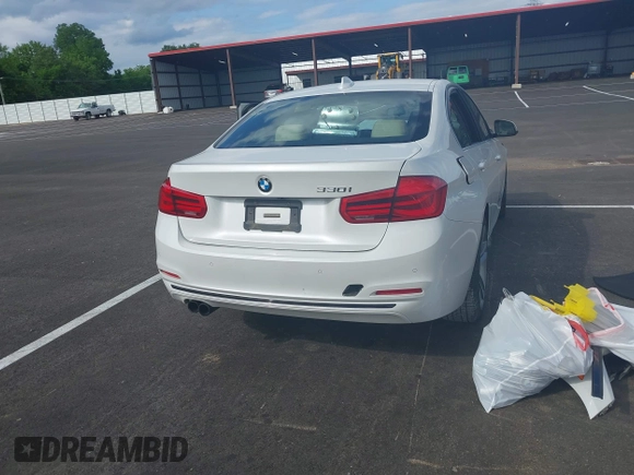 2017 BMW 3 Series 330i with VIN WBA8B9G31HNU53069, listed as a IAAI auction lot 42163557 with Not provided miles and . Bid and sale history available at DreamBid. Image 15.