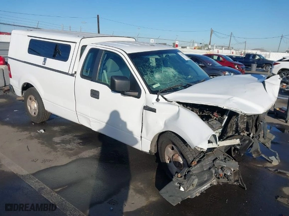 2008 Ford F-150 XL with VIN 1FTVF12508KE42733, listed as a IAAI auction lot 41335857 with 1 mi miles. Bid and sale history available at carsss.com. Image 1.