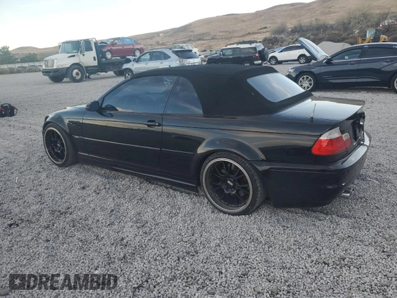2002 BMW 3 Series M3 with VIN WBSBR93492EX24124, listed as a Copart auction lot 79292174 with 183,277 mi miles and Salvage Title. Bid and sale history available at carsss.com. Image 2.