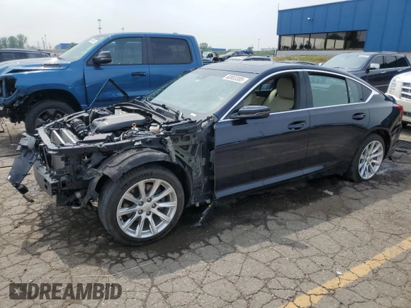 2021 Cadillac CT5 Luxury with VIN 1G6DW5RK2M0129450, listed as a Copart auction lot 60803385 with Not provided miles and Salvage title. Bid and sale history available at DreamBid. Image 1.