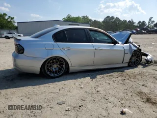 2008 BMW 3 Series 328i with VIN WBAVC53508FZ86430, listed as a Copart auction lot 55310805 with 160,013 mi miles and Salvage Title. Bid and sale history available at DreamBid. Image 3.