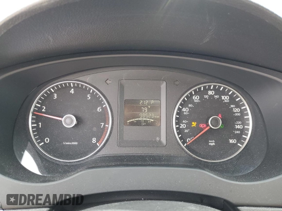 2013 Volkswagen Jetta SE with VIN 3VWDP7AJ3DM421904, listed as a Copart auction lot 63367515 with 98,523 mi miles and Salvage title. Bid and sale history available at DreamBid. Image 9.