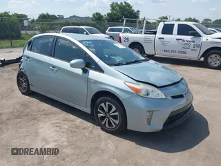 2013 Toyota Prius One z VIN JTDKN3DU3D1647663, wystawiony jako IAAI lot #42301269 z przebiegiem 180 986 mil mil oraz . Historia ofert i sprzedaży dostępna na DreamBid. Obrazek 1.