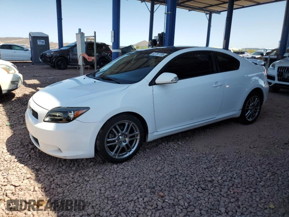 2007 Scion tC Spec z VIN JTKDE177070156179, wystawiony jako Copart lot #52797735 z przebiegiem 155 795 mil mil oraz Szkoda całkowita • Salvage title. Historia ofert i sprzedaży dostępna na DreamBid. Obrazek 1.