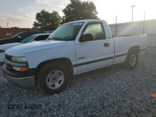 1999 Chevrolet Silverado 1500 with VIN 1GCEC14W1XZ187255, listed as a Copart auction lot 54378895 with 99,145 mi miles and Salvage Title. Bid and sale history available at carsss.com. Image 1.
