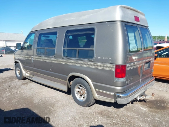 2003 Ford Econoline Cargo Recreational with VIN 1FDRE14L93HA06545, listed as a IAAI auction lot 42200611 with 160,671 mi miles and . Bid and sale history available at DreamBid. Image 3.