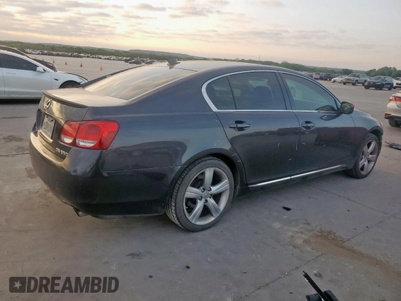 2007 Lexus GS 350 with VIN JTHBE96SX70025746, listed as a Copart auction lot 52693505 with 238,391 mi miles and Salvage Title. Bid and sale history available at carsss.com. Image 3.