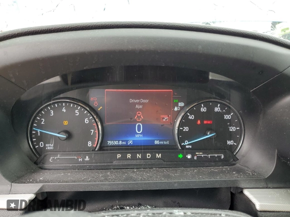 2020 Ford Explorer XLT z VIN 1FMSK8DH9LGB28875, wystawiony jako Copart lot #54262075 z przebiegiem 75 530 mil mil oraz Szkoda całkowita • Salvage title. Historia ofert i sprzedaży dostępna na DreamBid. Obrazek 9.