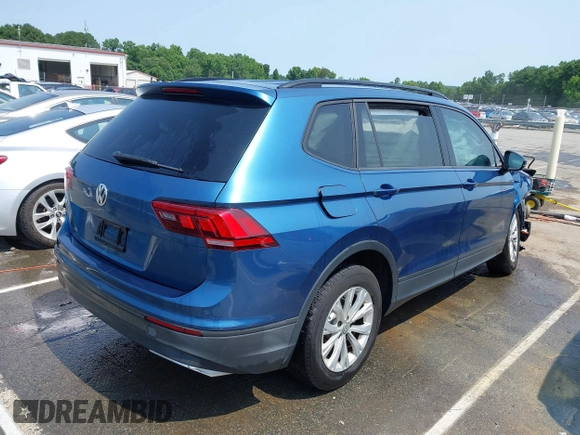 2019 Volkswagen Tiguan S с VIN 3VV1B7AX0KM122040, выставлен на аукционе IAAI как лот 42389559 с пробегом 53 122 миль миль и . История ставок и продаж доступна на DreamBid. Изображение 4.