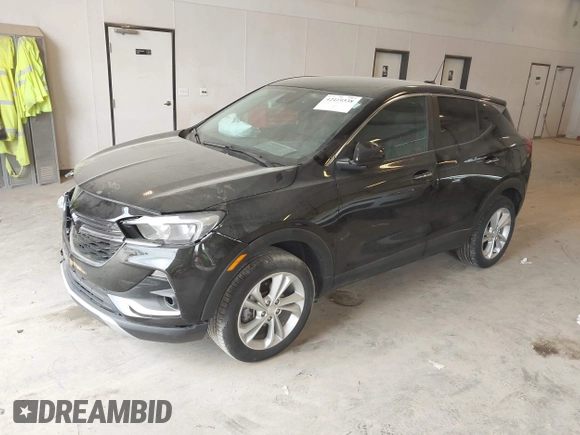 2023 Buick Encore GX Preferred with VIN KL4MMCSL0PB071383, listed as a IAAI auction lot 42419338 with 24,347 mi miles and . Bid and sale history available at DreamBid. Image 2.