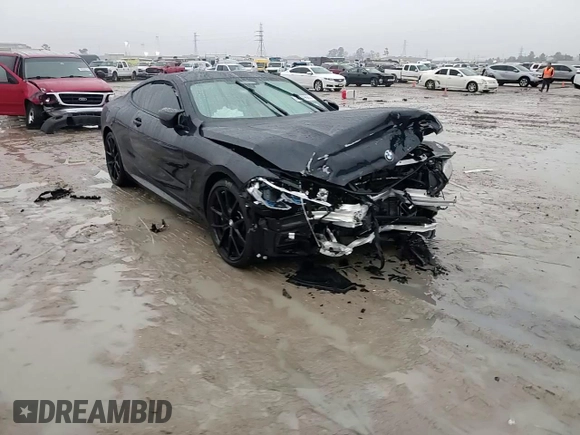 2024 BMW 8 Series M850i xDrive with VIN WBABC4C07RCP91011, listed as a Copart auction lot 42949665 with Not Provided miles and Salvage Title. Bid and sale history available at DreamBid. Image 11.