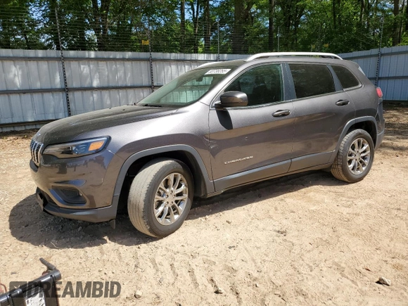 2019 Jeep Cherokee Latitude Plus z VIN 1C4PJLLN0KD151937, wystawiony jako Copart lot #53738255 z przebiegiem 63 450 mil mil oraz Szkoda całkowita • Salvage title. Historia ofert i sprzedaży dostępna na DreamBid. Obrazek 1.