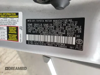 2013 Toyota Corolla L with VIN 2T1BU4EE0DC988708, listed as a Copart auction lot 52092375 with 165,895 mi miles and Salvage Title. Bid and sale history available at carsss.com. Image 14.