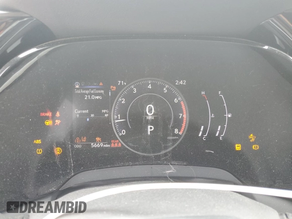 2024 Lexus RX 350 с VIN 2T2BAMCA7RC087234, выставлен на аукционе Copart как лот 57991005 с пробегом 5 669 миль миль и Списание • Salvage title. История ставок и продаж доступна на DreamBid. Изображение 9.