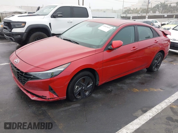 2023 Hyundai Elantra SEL with VIN KMHLM4AG6PU391030, listed as a IAAI auction lot 41015839 with 31,041 mi miles and . Bid and sale history available at DreamBid. Image 17.