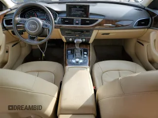 2015 Audi A6 Premium Plus with VIN WAUGFAFC5FN034951, listed as a Copart auction lot 58916435 with 121,560 mi miles and Clean title. Bid and sale history available at DreamBid. Image 8.