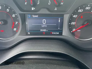 2021 Chevrolet Camaro 1LT with VIN 1G1FB1RS0M0109877, listed as a Copart auction lot 57296035 with 26,486 mi miles and Salvage title. Bid and sale history available at DreamBid. Image 8.