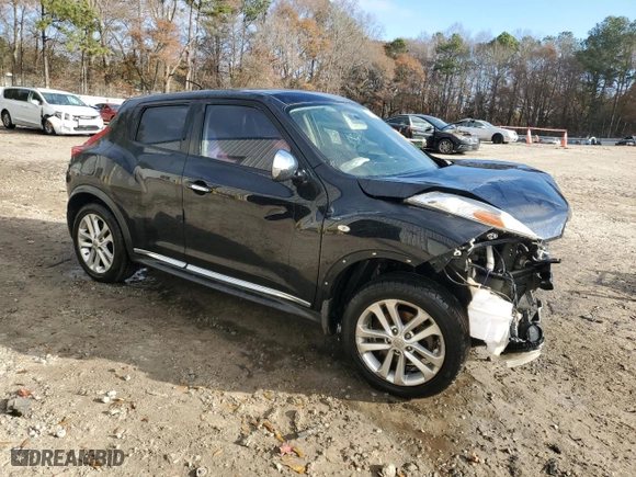2012 Nissan Juke SL with VIN JN8AF5MR4CT102613, listed as a Copart auction lot 85422734 with 0 mi miles and Salvage Title. Bid and sale history available at carsss.com. Image 4.