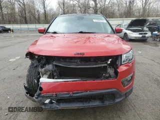 2021 Jeep Compass Altitude with VIN 3C4NJDBB9MT522210, listed as a Copart auction lot 51884765 with 38,768 mi miles and Salvage title. Bid and sale history available at DreamBid. Image 5.