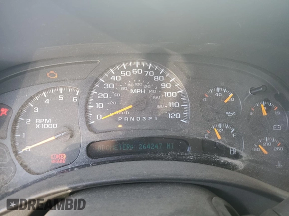 2006 Chevrolet Suburban Z71 with VIN 3GNFK16Z06G242704, listed as a Copart auction lot 72900024 with 264,247 mi miles and Clean Title. Bid and sale history available at carsss.com. Image 9.