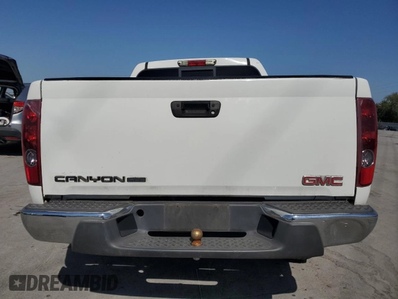2008 GMC Canyon SLE1 with VIN 1GTCS13E488103794, listed as a Copart auction lot 75590444 with 248,542 mi miles and Salvage Title. Bid and sale history available at carsss.com. Image 6.