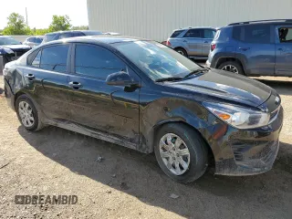 2022 Kia Rio S with VIN 3KPA24AD5NE463208, listed as a Copart auction lot 68380014 with 37,572 mi miles and Salvage Title. Bid and sale history available at DreamBid. Image 4.