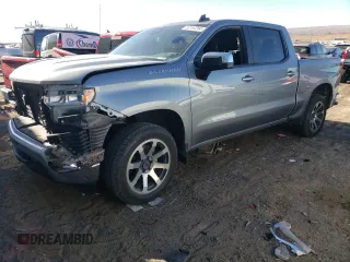 2023 Chevrolet Silverado 1500 LT with VIN 3GCPDDEK2PG241729, listed as a Copart auction lot 82154784 with 44,772 mi miles and Salvage Title. Bid and sale history available at carsss.com. Image 1.