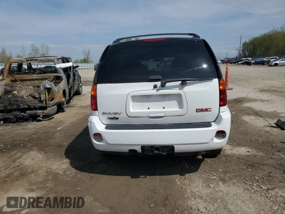 2007 GMC Envoy Denali with VIN 1GKET63M172118236, listed as a Copart auction lot 54433095 with 0 mi miles and Clean Title. Bid and sale history available at carsss.com. Image 6.