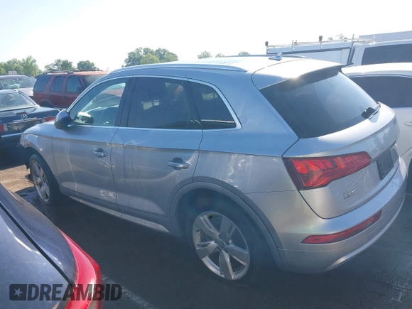 2018 Audi Q5 Premium Plus z VIN WA1BNAFY0J2011691, wystawiony jako IAAI lot #42166341 z przebiegiem 111 149 mil mil oraz . Historia ofert i sprzedaży dostępna na DreamBid. Obrazek 14.