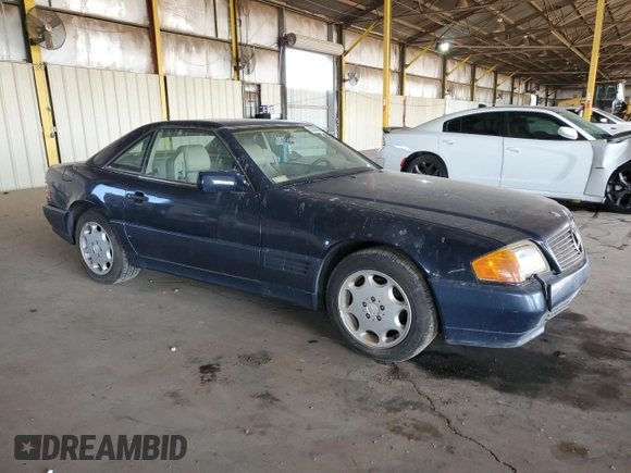 1994 Mercedes-Benz SL 5.0L with VIN WDBFA67E2RF092295, listed as a Copart auction lot 52933945 with 89,085 mi miles and Clean title. Bid and sale history available at DreamBid. Image 4.