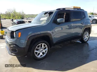 2017 Jeep Renegade Latitude z VIN ZACCJBBB3HPG39354, wystawiony jako Copart lot #53787745 z przebiegiem Nie podano mil oraz Szkody całkowita. Historia ofert i sprzedaży dostępna na DreamBid. Obrazek 1.