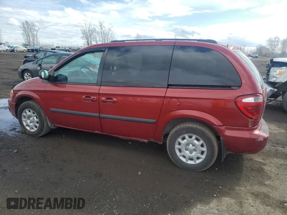 2005 Dodge Caravan SE z VIN 1D4GP25RX5B376541, wystawiony jako Copart lot #55258265 z przebiegiem 128 328 mil mil oraz Szkody całkowita. Historia ofert i sprzedaży dostępna na DreamBid. Obrazek 2.