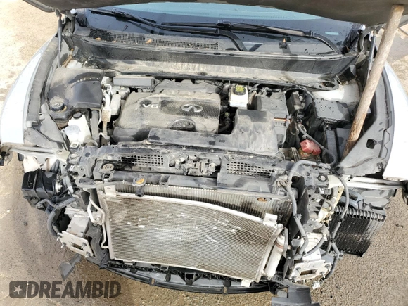 2017 Infiniti QX60 with VIN 5N1DL0MN4HC507133, listed as a Copart auction lot 48823865 with 184,428 mi miles and Salvage Title. Bid and sale history available at carsss.com. Image 12.