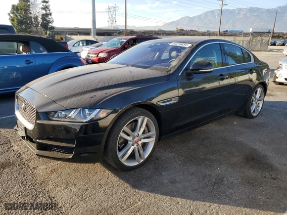 2017 Jaguar XE 35t Prestige with VIN SAJAK4BV6HCP10191, listed as a Copart auction lot 84276654 with 47,021 mi miles and Non Repairable. Bid and sale history available at carsss.com. Image 1.