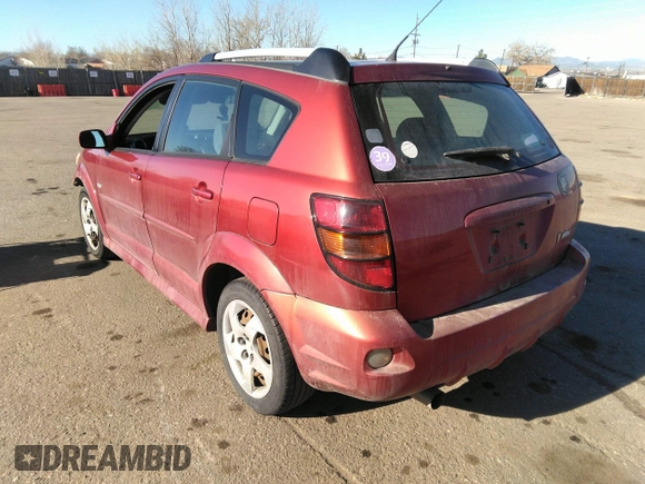 2008 Pontiac Vibe with VIN 5Y2SL65858Z414965, listed as a IAAI auction lot 41702769 with 200,072 mi miles. Bid and sale history available at carsss.com. Image 3.