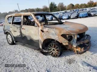 2018 Nissan Armada SV with VIN JN8AY2NCXJ9551386, listed as a Copart auction lot 77656164 with Not Provided miles and Non Repairable. Bid and sale history available at carsss.com. Image 4.