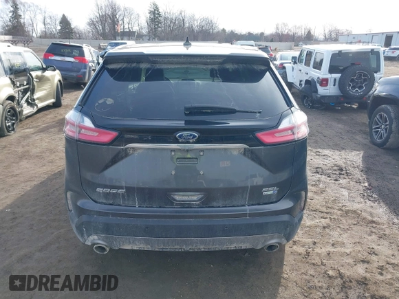 2020 Ford Edge SEL with VIN 2FMPK4J98LBA48289, listed as a IAAI auction lot 41802819 with 105,403 mi miles. Bid and sale history available at carsss.com. Image 16.