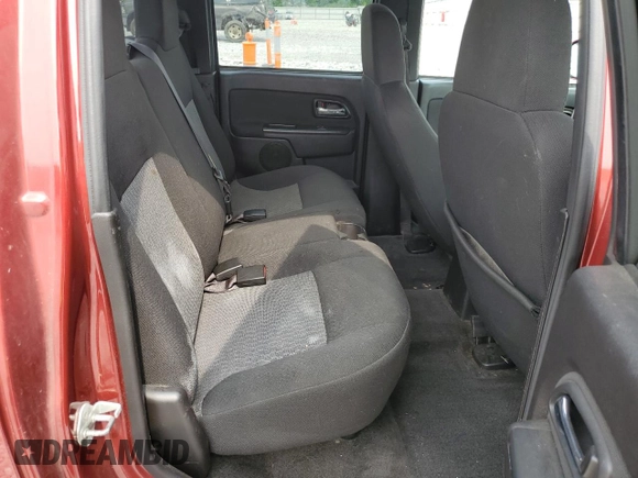 2010 GMC Canyon SLE1 with VIN 1GTJTCDE4A8143006, listed as a Copart auction lot 60853175 with 148,457 mi miles and Salvage title. Bid and sale history available at DreamBid. Image 10.